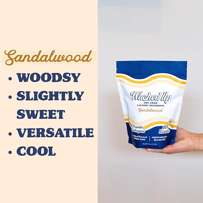 Sandalwood Laundry Powder - 3lb