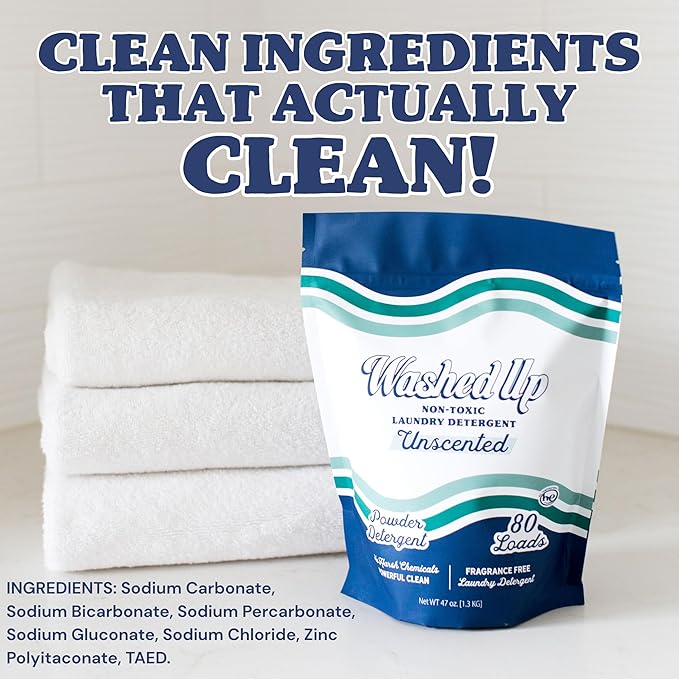 Unscented Laundry Powder - 3lb