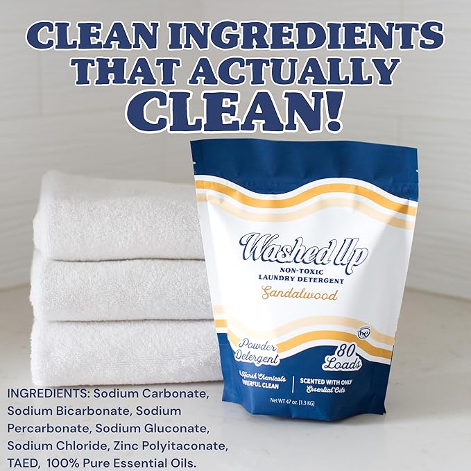 Sandalwood Laundry Powder - 3lb