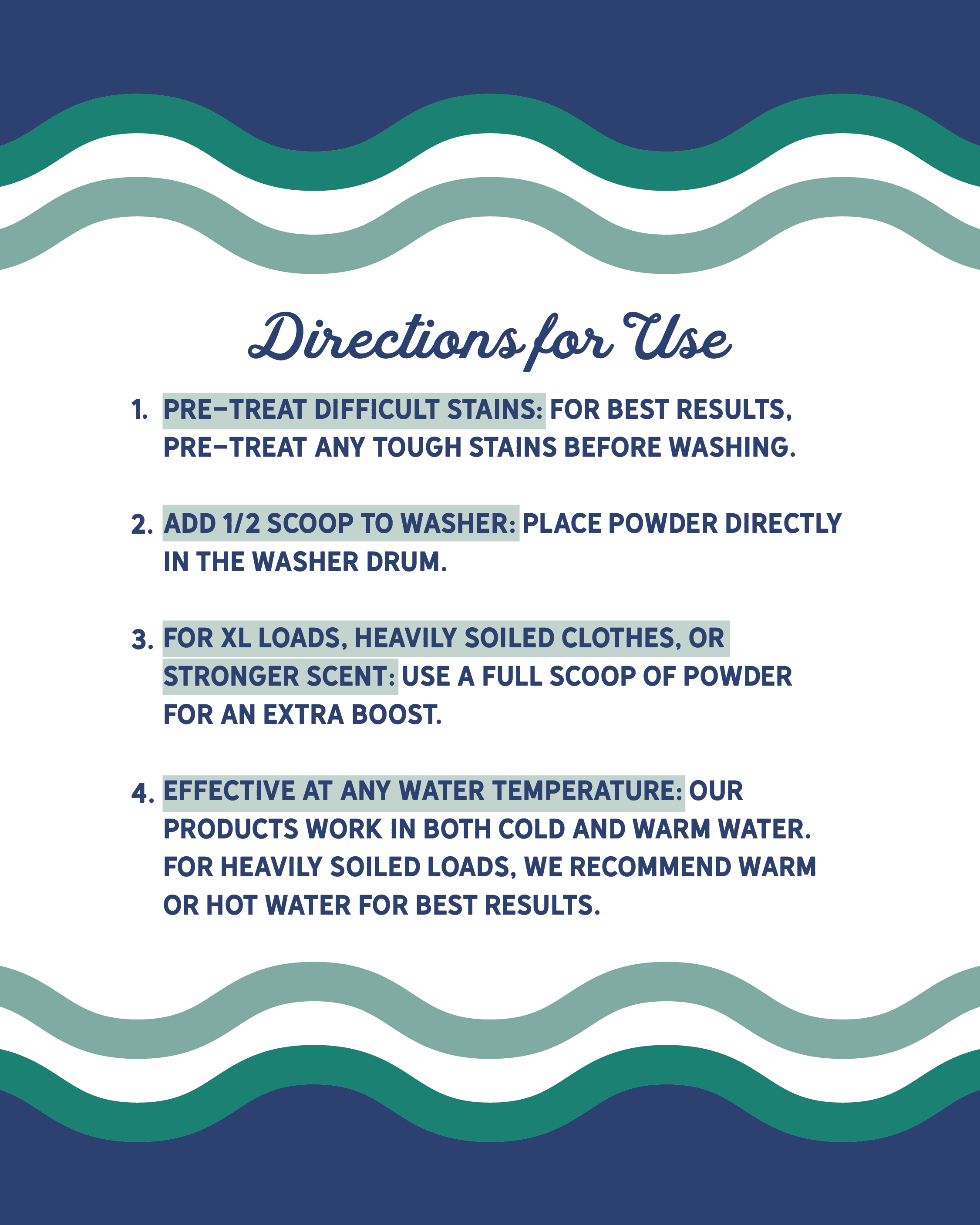 Unscented Laundry Powder