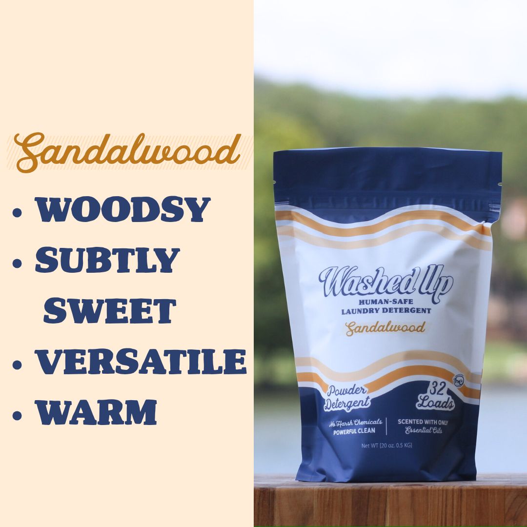 Sandalwood Laundry Powder - 1.25 lbs