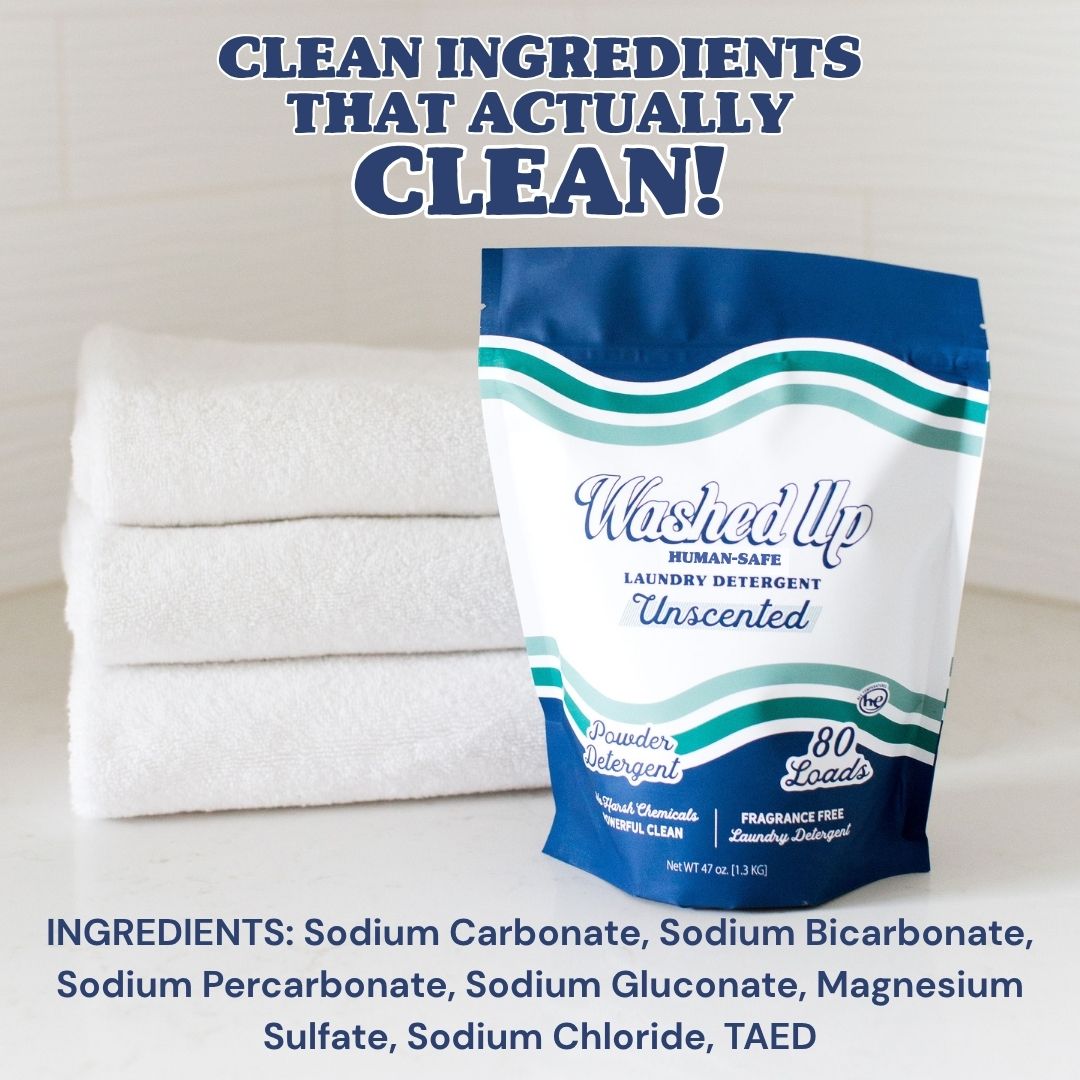 Unscented Laundry Powder - 1.25 lbs
